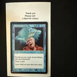 MTG Magic the Gathering Mental Note The List - Image 3