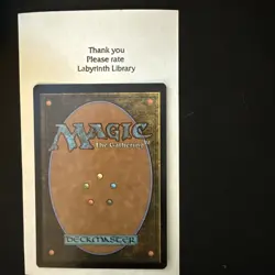 MTG Magic the Gathering Mental Note The List - Image 4