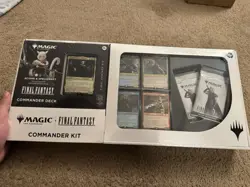 New - Magic The Gathering Final Fantasy Commander Kit - SEALED - Image 1
