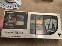 New - Magic The Gathering Final Fantasy Commander Kit - SEALED - Image 1