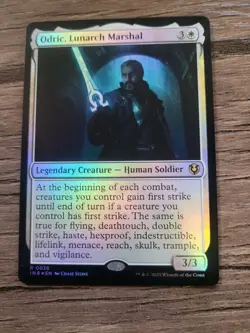 Odric, Lunarch Marshal (Foil) - INR - Rare - Magic MTG Pack Fresh - Image 1