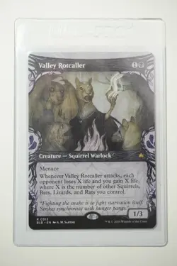 Valley Rotcaller (Showcase) Bloomburrow Foil - Image 1