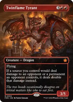 Twinflame Tyrant (Borderless) Foundations Foil - Image 1
