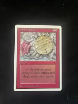 Magic the Gathering Wheel of Fortune Unlimited Edition NM MTG Gradeworthy - Image 1