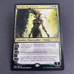 Vraska the Unseen 207 /302 Near Mint Commander 2019 Mythic MTG Magic Gathering - Image 1