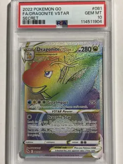 Dragonite VSTAR (Secret) 081/078 Pokémon GO Holo - Image 4