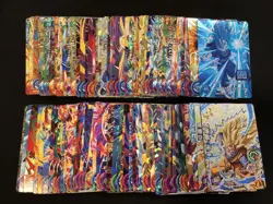 Super Dragon Ball Heroes Promo CP Card Lot 100pc Holo No Duplicates Japanese Set - Image 1