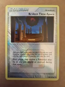 Broken Time Space Pokemon League Crosshatch Holo Promo NM-Mint See Pctures - Image 1