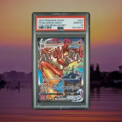 Blaziken VMAX PSA 10 Chilling Reign 201/198 Alt Art 2021 English Pokemon Card - Image 1