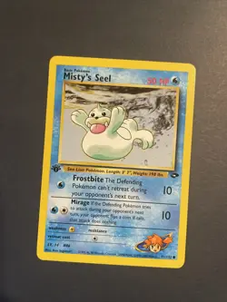 1st Edition Misty’s Seel 91/132 - Gym Challenge - Near Mint - Image 2