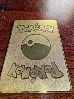 Rare VMAX Charizard Gold Metal Card - Image 4