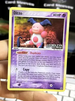 Ditto 38/113 (Mr. Mime) EX Delta Species 2005 Reverse Holo Pokémon Card TCG - Image 3