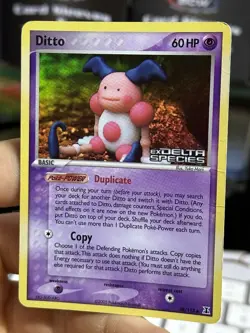 Ditto 38/113 (Mr. Mime) EX Delta Species 2005 Reverse Holo Pokémon Card TCG - Image 4