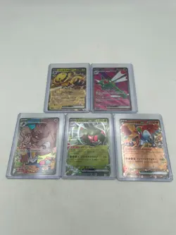 Japanese Violet EX Pokemon Card Lot Of 5  (Top Loaded) - Image 1