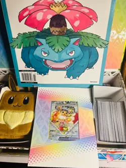 Prismatic SPC Box & Pokemon VENUSAUR  Time Mag. -INCLUDES EEVEE PROMO-NO PACKS - Image 6