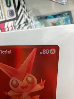 Pokemon RED VICTINI 172/086 - Black Bolt/White Flare - Full Art - PACK FRESH - Image 9