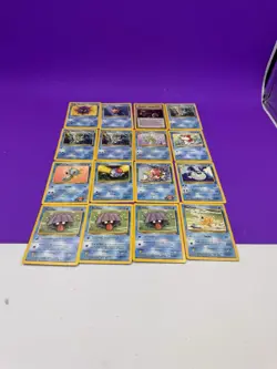 Pokemon 16 Cards Mixed Lot Vintage 1999 2000 Nice Lot - Image 1