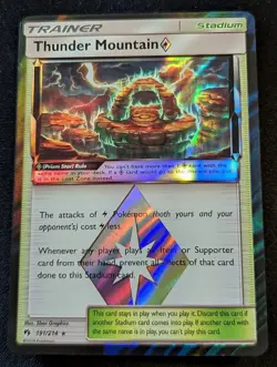 Thunder Mountain Prism Star 191/214 Sm-Lost Thunder Holo - Image 4