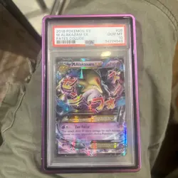 2016 POKEMON XY FATES COLLIDE #26 M ALAKAZAM EX PSA 10 Low Pop!! - Image 3