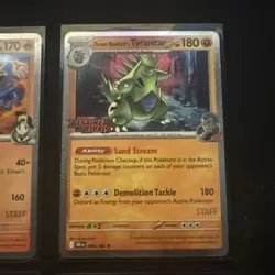 Pokemon Destined Rivals Staff Promos Set - Image 7