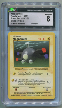 Magnemite 053/102 Base Set (Shadowless) Regular - Image 3