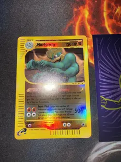2002 Pokemon Expedition Machamp Reverse Holo 51/165 🔥PSA Grade🔥161💎NM ++ Mint - Image 10