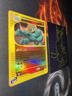 2002 Pokemon Expedition Machamp Reverse Holo 51/165 🔥PSA Grade🔥161💎NM ++ Mint - Image 11
