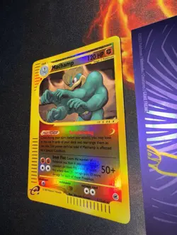 2002 Pokemon Expedition Machamp Reverse Holo 51/165 🔥PSA Grade🔥161💎NM ++ Mint - Image 12