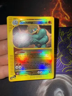 2002 Pokemon Expedition Machamp Reverse Holo 51/165 🔥PSA Grade🔥161💎NM ++ Mint - Image 13