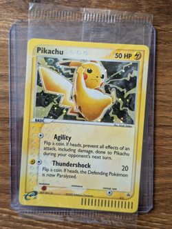 SEALED 2003 Pokemon Pikachu 012 and Meowth 013 Black Star Promo Holo - Image 3