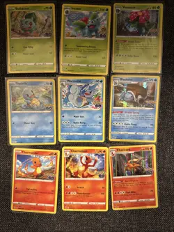 Pokémon GO Kanto Starter Evolution Set: Charizard, Blastoise, Venusaur NM - Image 3