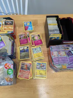 18.5 lb Pokemon Card Collection bulk lot- Rares- Holos- Japanese- Tins - Image 6