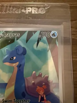 Pokemon TCG Destined Rivals Misty's Lapras Illustration Rare Card 194/182 - Image 3
