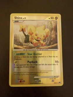 Shinx SH12 Shiny Reverse Holo Rare Arceus PokÃ©mon TCG Card NM Condition - Image 1