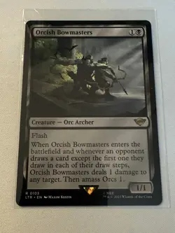 Orcish Bowmasters LOTR Tales of Middle-Earth Magic MTG, English x1 - Image 1