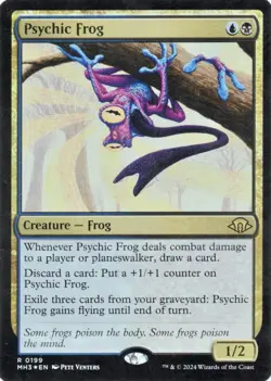 Psychic Frog - Foil MH3 VLP MTG Magic Card - Image 1