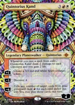 Near-Mint, English - 1 x MTG Quintorius Kand (0352) - Borderless Card - Image 1