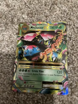 Mega Venusaur EX 2/108 Evolutions Holo Ultra Rare Pokemon Card - Image 1