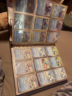 Pokemon water type cards binder collection, includes binder (NEW). - Image 2