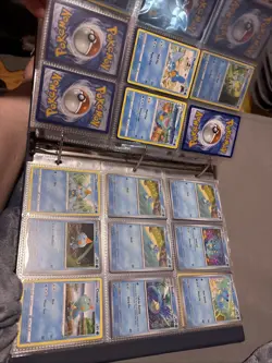 Pokemon water type cards binder collection, includes binder (NEW). - Image 3
