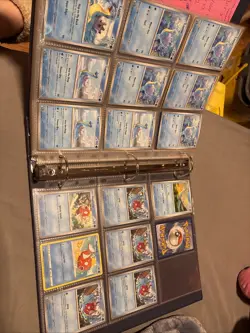 Pokemon water type cards binder collection, includes binder (NEW). - Image 5