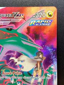 Pokemon Rayquaza VMAX Silver Tempest Trainer Gallery Ultra Rare TG20/TG30 NM - Image 3