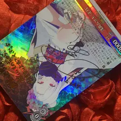 Asagi Mutsuki BLUE ARCHIVE Burn Goddess Waifu Anime ACG Girl Holo Card - Image 3