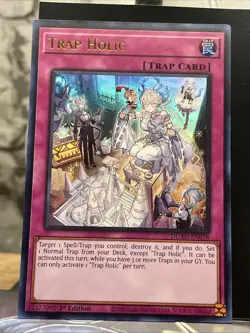 Trap Holic Ultra Rare Yugioh Card DUAD-EN078 Near Mint FREE SHIPPING! - Image 1
