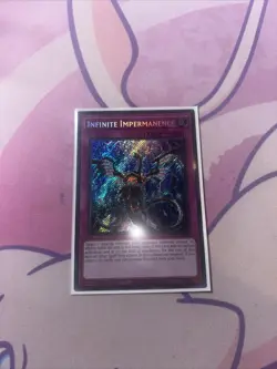 Yugioh Infinite Impermanence Secret Rare RA01-EN075 1st Edition NM - Image 2