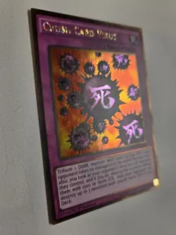 Crush Card Virus PGL2-EN070 Premium Gold Rare Yugioh Card 1st Edition VLP/NM - Image 2