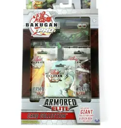 Bakugan Pro Deluxe Armored Elite Card Collection w an Exclusive Jumbo Foil Card - Image 11