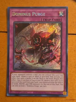 Yugioh! Dominus Purge - INFO-EN078 - Secret Rare - 1st Edition Near Mint, Englis - Image 1