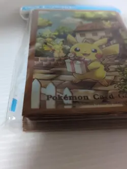 Pokémon Center Pikachu's Gift Card Sleeves 64 Count New - Image 3