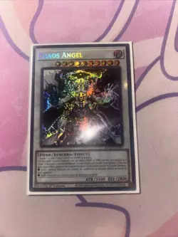 YUGIOH! Chaos Angel MP24-EN086 Prismatic Secret Rare 1st Edition NM - Image 2